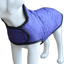 Load image into Gallery viewer, Henry Wag Purple Quilted Dog Jacket