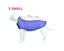 Load image into Gallery viewer, Henry Wag Purple Quilted Dog Jacket