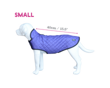 Load image into Gallery viewer, Henry Wag Purple Quilted Dog Jacket