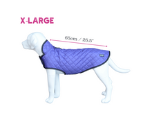 Load image into Gallery viewer, Henry Wag Purple Quilted Dog Jacket