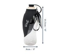 Load image into Gallery viewer, Pet Water Bottle With Leaf Bowl