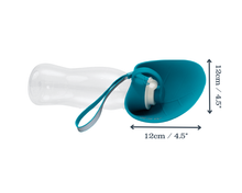 Load image into Gallery viewer, Pet Water Bottle With Leaf Bowl