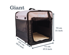 Load image into Gallery viewer, Henry Wag Folding Fabric Travel Crates