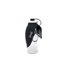 Load image into Gallery viewer, Pet Water Bottle With Leaf Bowl