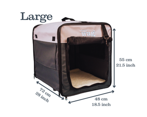 Henry Wag Folding Fabric Travel Crates