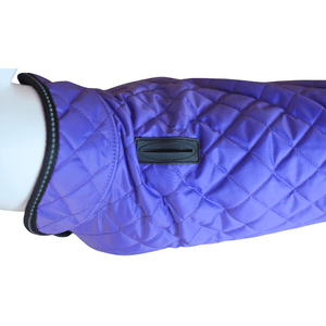Henry Wag Purple Quilted Dog Jacket