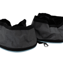 Load image into Gallery viewer, Snaffle Pack Portable Pet Bowl Set