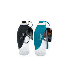 Load image into Gallery viewer, Pet Water Bottle With Leaf Bowl