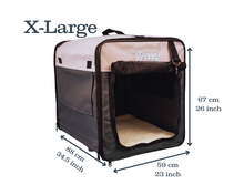 Load image into Gallery viewer, Henry Wag Folding Fabric Travel Crates