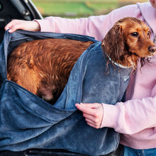 Load image into Gallery viewer, Henry Wag Highly Absorbent Microfiber Dog Drying Bag